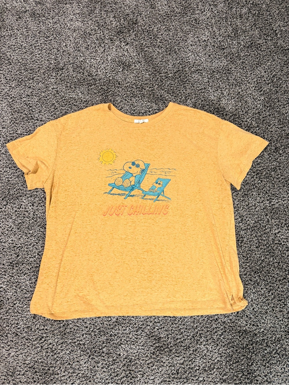Maurices Mustard Yellow Lightweight Tee